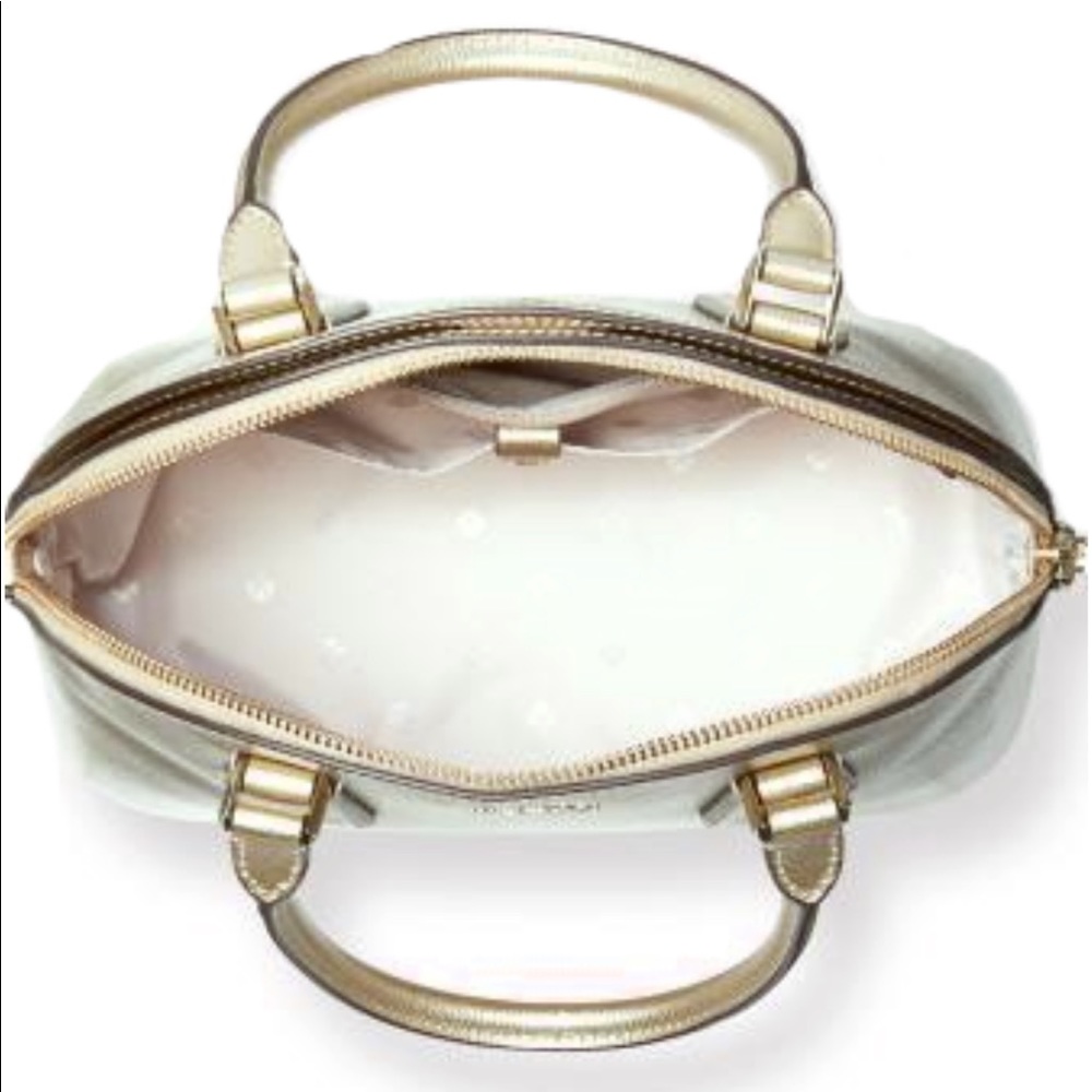 Kate Spade Rose Gold Reiley Large Dome Satchel - Picture 8 of 8